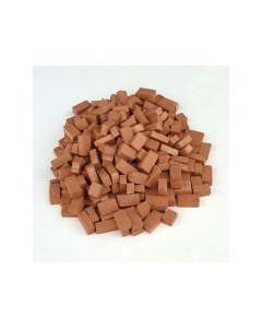 Baksteentjes (5.5 X 7 mm) Rood, 200 Stuks Aedes Ars 22312