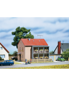 H0 Appartementencomplex / Mehrfamilienhaus Auhagen 12236