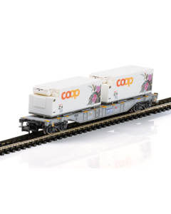 N SBB Cargo Containertransport Sgns "Coop" Trix 15494