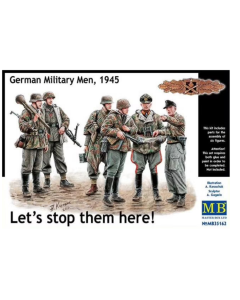 1/35 "Let's stop them here!" German Military Men, 1945 Master Box 35162
