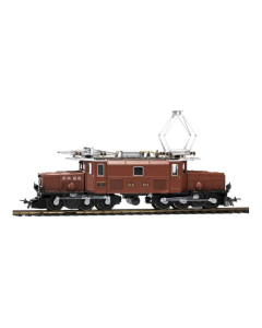 H0m RhB Eloc Ge 6/6 I 404 "Rhätisches Krokodil" mit Dachwiderständen, tijdperk III-IV - Bemo 1255 130 Bemo 1255130