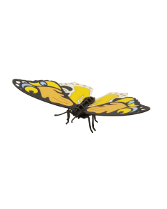 3D-model, kleurrijke vlinder, lasergesneden speciaal bewerkt karton Fridolin 11719