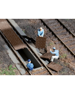 H0 Loopplanken, afdekplaten Auhagen 48655