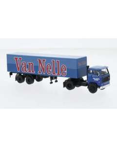 H0 Volvo F 89 box-wagon-SZ, Van Nelle 1972 Brekina 85674