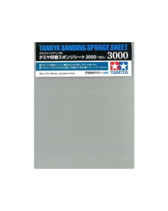 Sanding Sponge Sheet #3000 Tamiya 87171