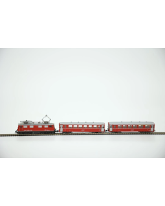 Occasion Set N schaal Smalspoor (3-delig) (Z-rail) Roco 0065#2e