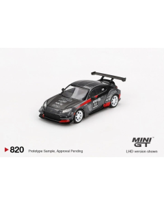 1/64 Toyota GR86 HKS Turbocharged 2024 (Larry Chen's) MiniGT 00820