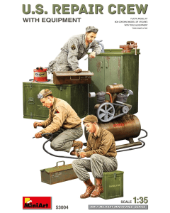 1/35 U.S. REPAIR CREW W/EQUIPMENT MiniArt 53004