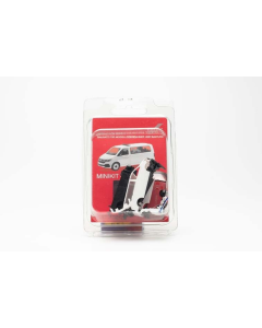 H0 Volkswagen (VW) T 6.1 Bus mit Hänsch DBS 5000, wit (Minikit) Herpa 013895