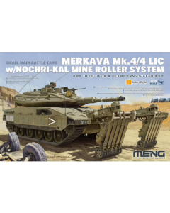 1/35 Israel Main Battle Tank Merkava Mk.4/4LIC w/Nochri-Kal Mine Roller System Meng TS049