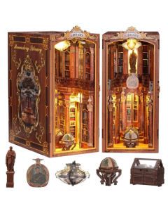 Book Nook Monastery Library DIY WD167