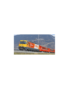 Bemo 1359181 H0m RhB Elektrische Locomotief Ge 4/4 III 641 Universallok "Coop", digitaal sound