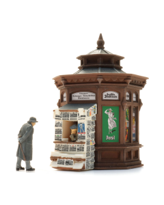 H0 Klassieke krantenkiosk (ready made) - Artitec 387.678 Artitec 387678