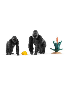 Etende Gorilla's Schleich 42382