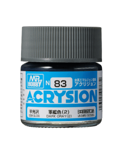 Acrysion 10ml Dark Grey 2 N-083 Mr. Hobby N083