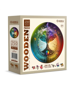 Houten legpuzzel - Tree of Life, 250 stukjes Wooden City HE0183L