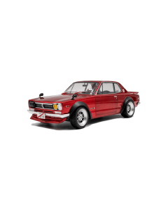 1/18Nissan Skyline (C10) Hakosuka SOLIDO WORKS – Red Metallic – 1970 Solido 1813002