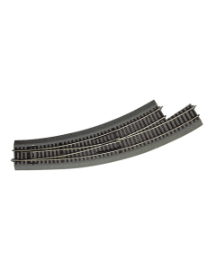 H0 Roco-Line boogwissel links BWl5/6 handbediend, R5 R542,8mm 30° (zachte grindbedding) Roco 42570