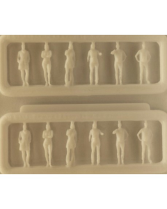 1/200 3D-figuren 9 mm wit, 12 stuks - 577100399 Isensee 100399