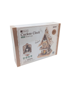ROKR Cuckoo Clock (Koekoeksklok), Houtkleur Robotime LC901