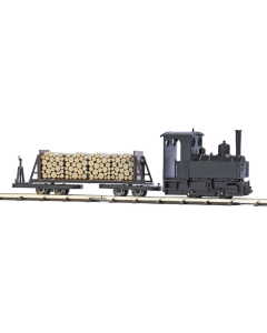 H0f Startset met stoomlocomotief (veldbaan) Busch 12011