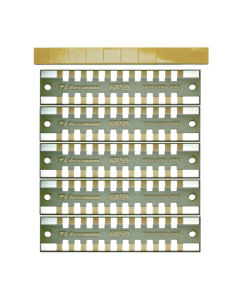 Soldeer verdeelstrips 2-polig, 5 stuks Viessmann 6859