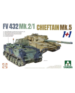 1/72 FV432 Mk.2/1 & Chieftain Mk.5 (1+1) Takom 5008