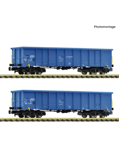 Fleischmann 6660095 OUTLET - N NL Set Goederenwagens type Eanos, 2-delig