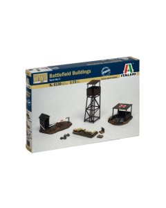 1/72 Battlefield Buildings, WWII Italeri 6130