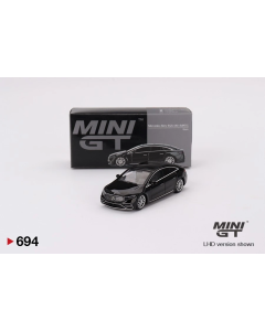 1/64 Mercedes-Benz EQS 580 4MATIC Black MiniGT 00694