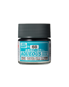 Aqueous RLM74 Grey Green Semi-Gloss 10ml (A/G-II) Mr. Hobby H068
