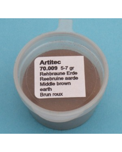 Pigment Reebruine aarde, 5 gram - Artitec 70.009 Artitec 70009