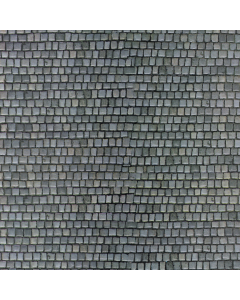H0 Decorplaat straatstenen - Karton (25 x 12,5 cm), per stuk Vollmer 46041