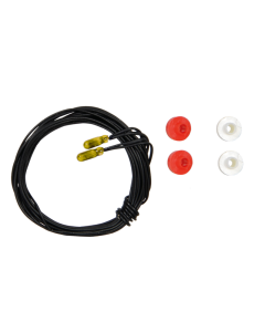 Gloeilampje geel T1/2  Ø1.8 mm 30 mA 16 V met draad  (2 stuks) Viessmann 3507