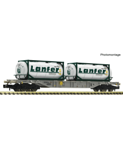 Fleischmann 6660088 N Containerdraagwagen "Lanfer Logistik"