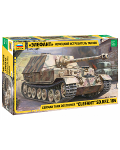 1/35 German Elefant Sd.Kfz.184 Tank Destroyer Zvezda 3659