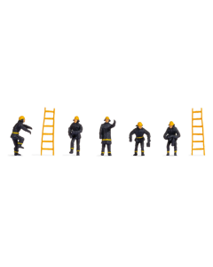 H0 Brandweer, 5 figuren Noch 18001