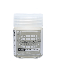 Mr. Crystal Color 18ml Turquoise Green XC-07 Mr. Hobby XC07