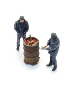 N Baanwerkers met vuurton (2x) (ready made) Artitec 5160043