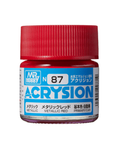 Acrysion 10ml Metallic Red N-087 Mr. Hobby N087