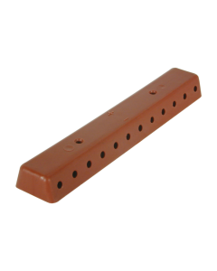 Verdeelblok bruin met schroeven, 2 stuks Viessmann 6843