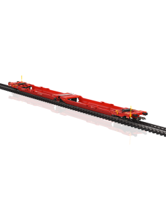 H0 DB AG Gelede diepladerwagen type Sdggmrss 738 met 2 Zadelopleggers "DB Schenker" Marklin 47470