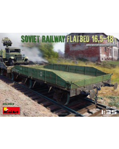 1/35 Soviet Railway Flatbed MiniArt 35303