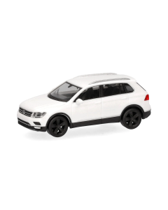 H0 Volkswagen (VW) Tiguan, oryxwhite Herpa 038607008