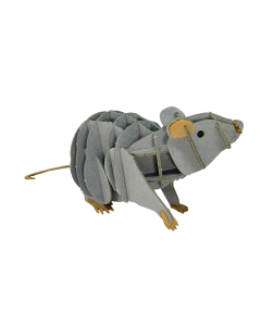 3D-model, rat, lasergesneden speciaal bewerkt karton Fridolin 11760