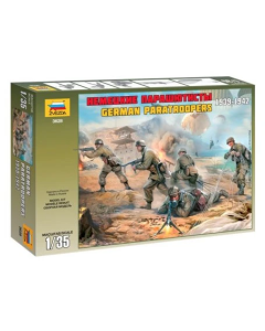 1/35 German Paratroopers WWII Zvezda 3628