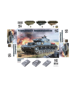 1/35  Pz.Kpfw.IV  Ausf.F1  3-in-1 Border 003