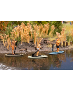 H0 Stand-up-paddlers Faller 151736