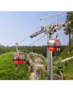 H0 Hahnenkamm kabelbaan uitbreidingsset Brawa 6344
