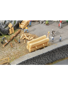 H0 2 stapels planken Faller 180872